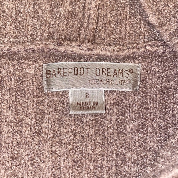 Barefoot Dreams Montecito Cardigan Taupe - Picture 5 of 7